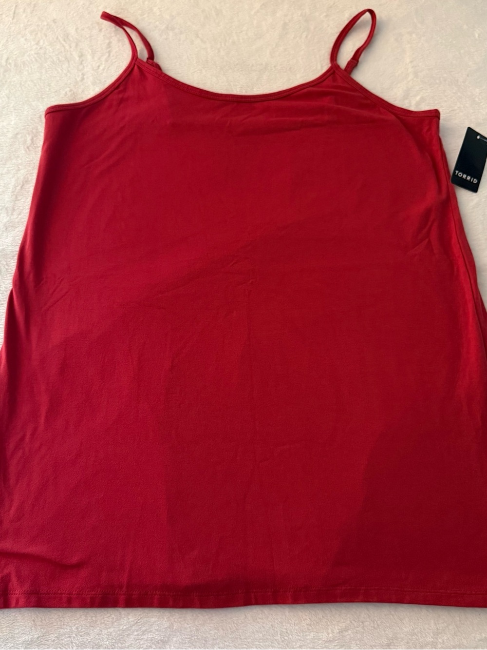 torrid Red Slim Spaghetti Strap Camisole